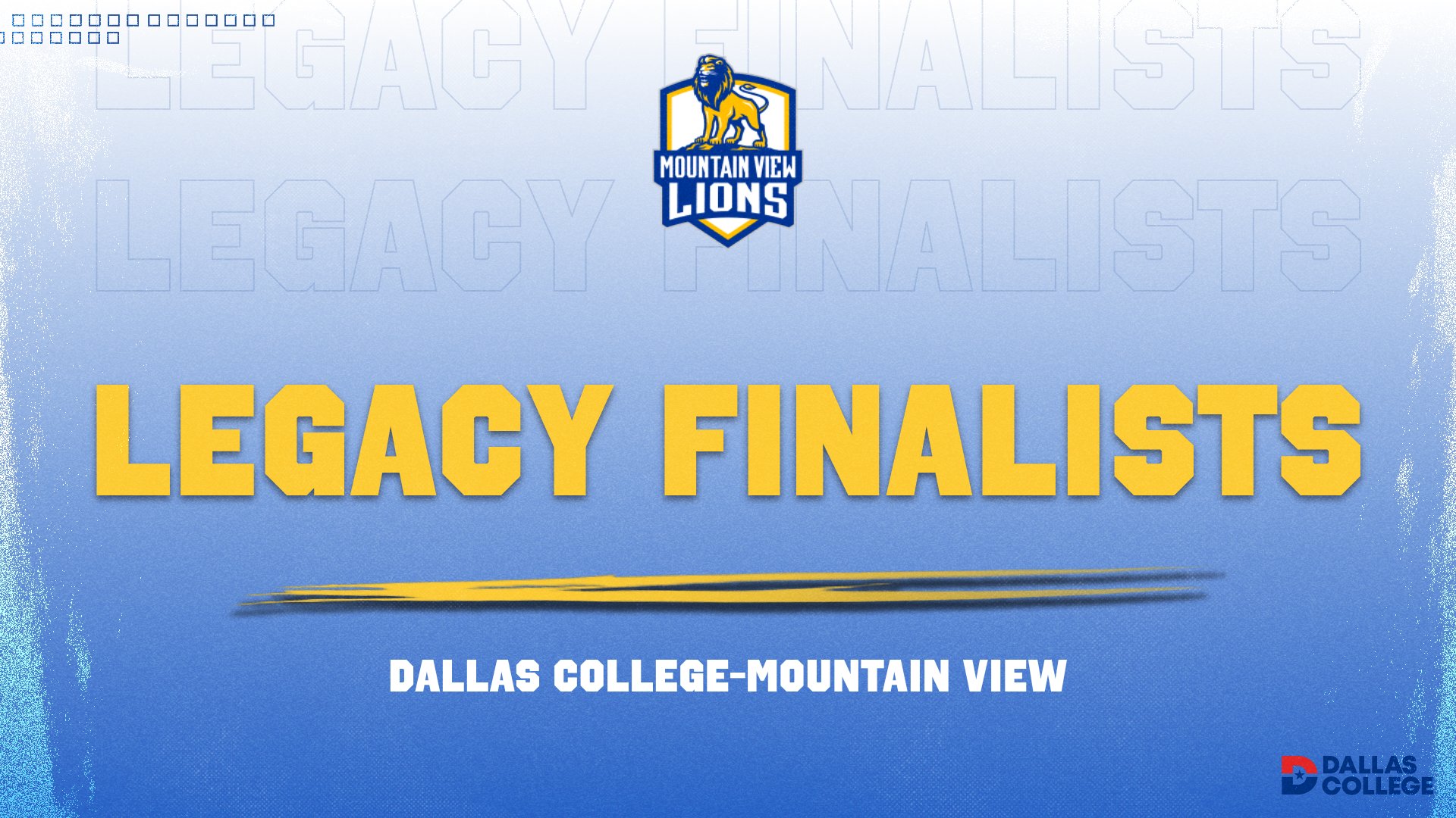 Mountain View Announces Dallas College Legacy Award Finalists
